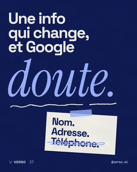 Une info qui change, et Google doute